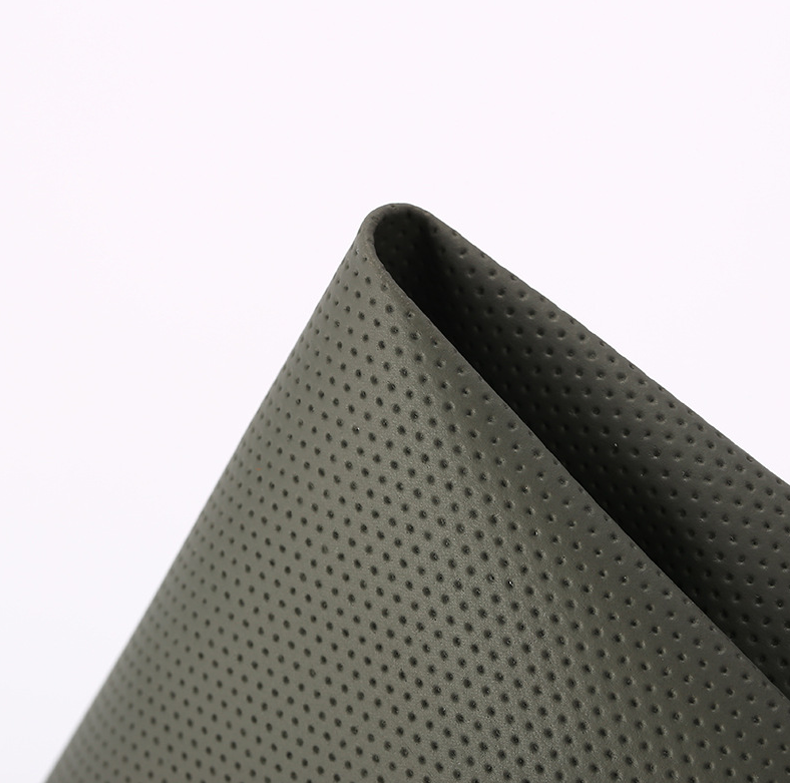 Perforated Artificial Synthetic Upholstery Eco Leather for Car Seat Cover Material