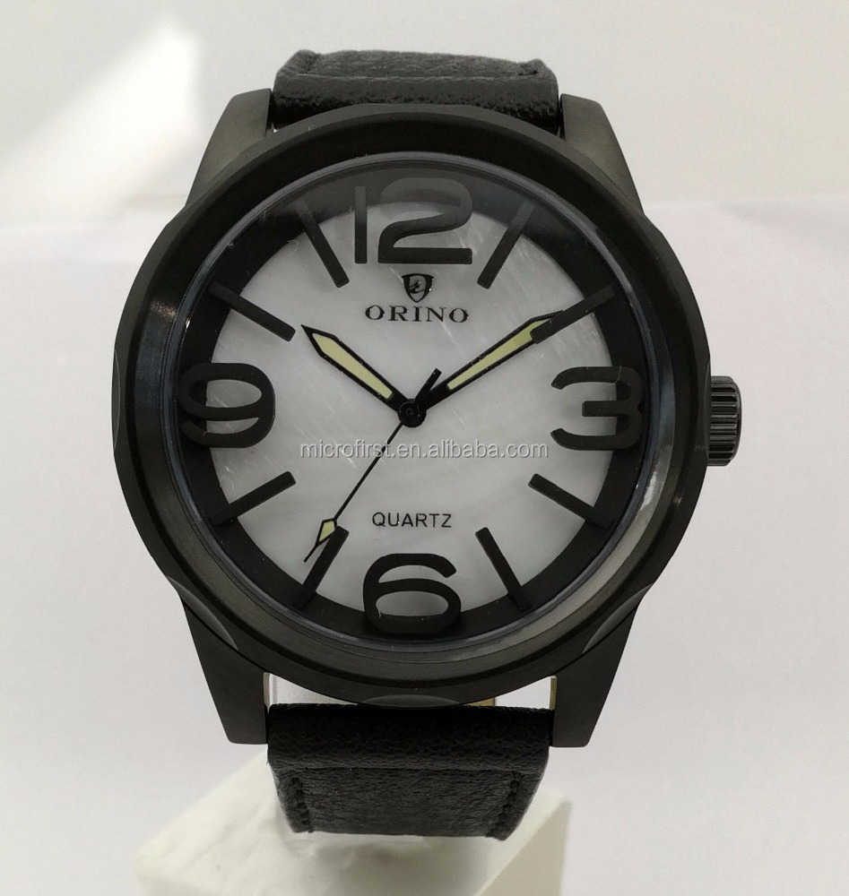 Factory made Stainless steel Minimalist man's Quartz watch