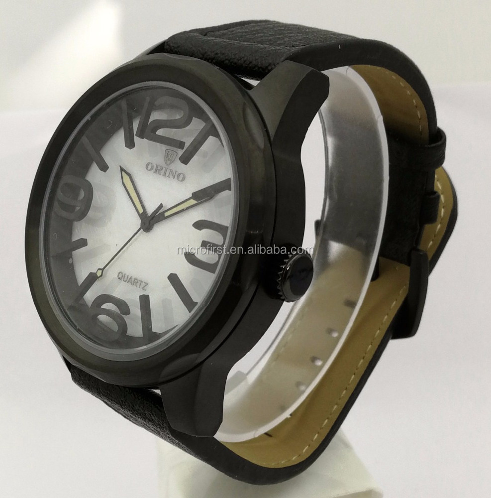 Factory made Stainless steel Minimalist man's Quartz watch