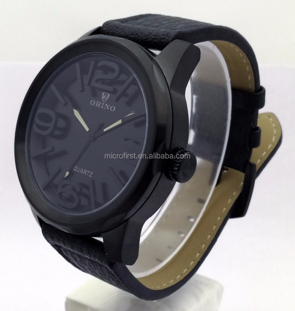 Factory made Stainless steel Minimalist man's Quartz watch