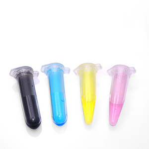 0.5ml 1.5ml 2.0ml graduated microcentrifuge tube with snap cap plastic tube conical for sample storage