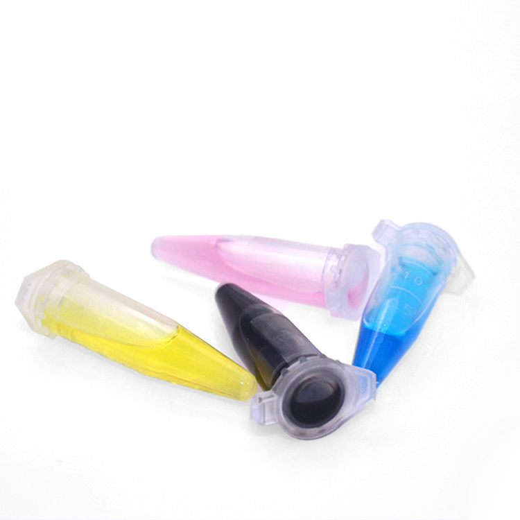 0.5ml 1.5ml 2.0ml graduated microcentrifuge tube with snap cap plastic tube conical for sample storage