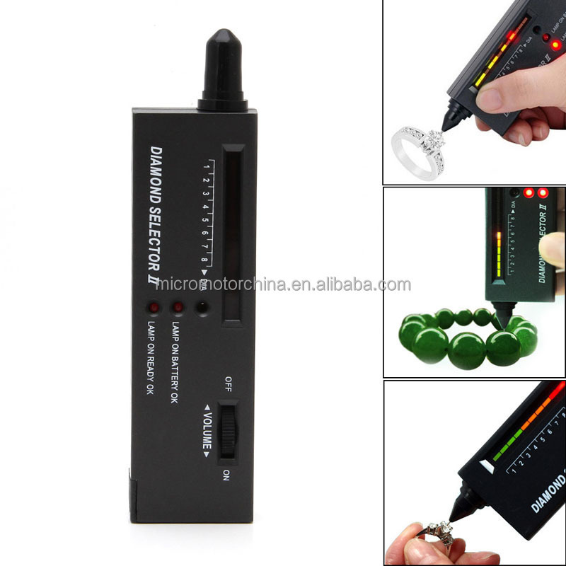 Portable Jewelry Diamond Tester Selector II V2 Gemstone Platform Jeweler LED Tool ,jewelry diamond test pen