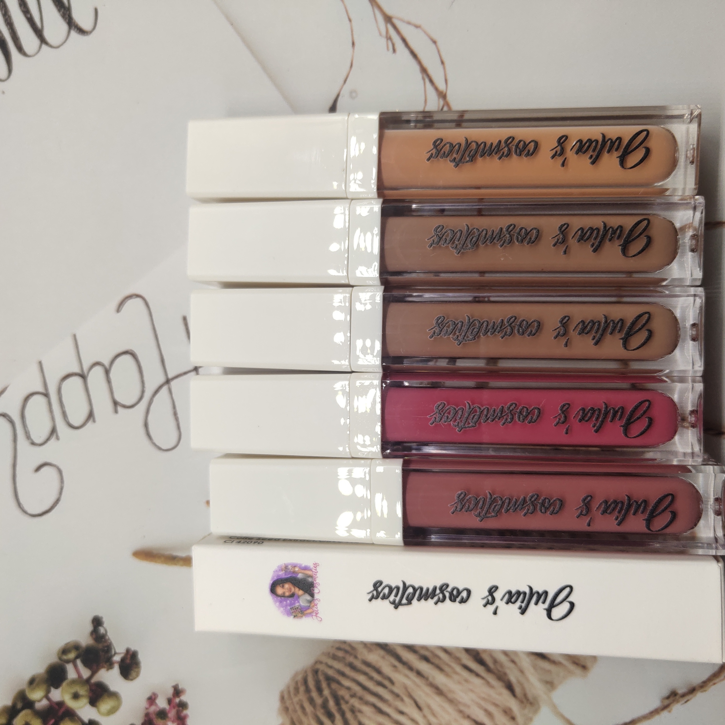 Wholesale Vegan Cosmetics Private Label Waterproof Pigmented Liquid Lipstick