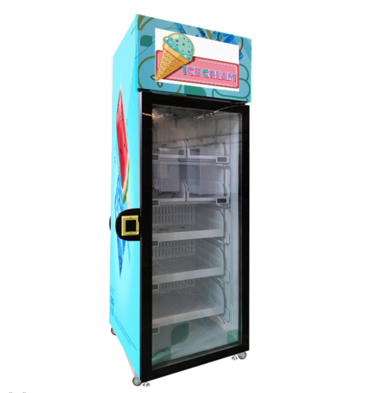 For Office Healthy Ready To Eat Food Fruit Salad Snack Smart Fridge Vending Machine For Foods and Drinks