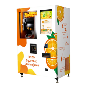 Fully Automatic Natural Fruit Juice Dispenser Fresh Lemon Orange Juice Vending Machine