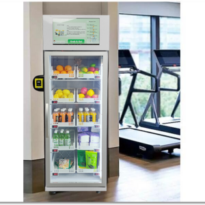 For Gyms Grab n Go Healthy Food Energy Drink Protein Shakes Smart Fridge Vending Machine