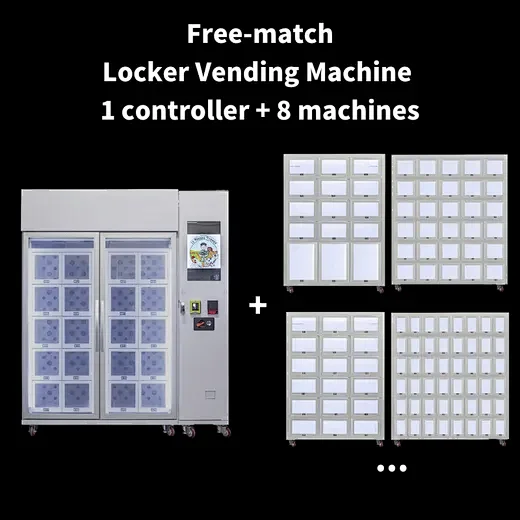 Room Temperature Smart Food Locker Farm Fresh Egg Fresh Produce Vending Machine