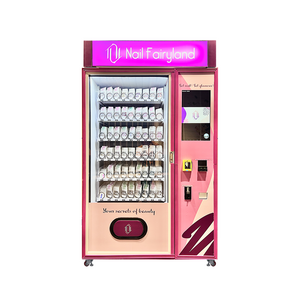 Fashion women Nail Art Cosmetics Hair Lash Eyelash Beauty Vending Machine For Sale