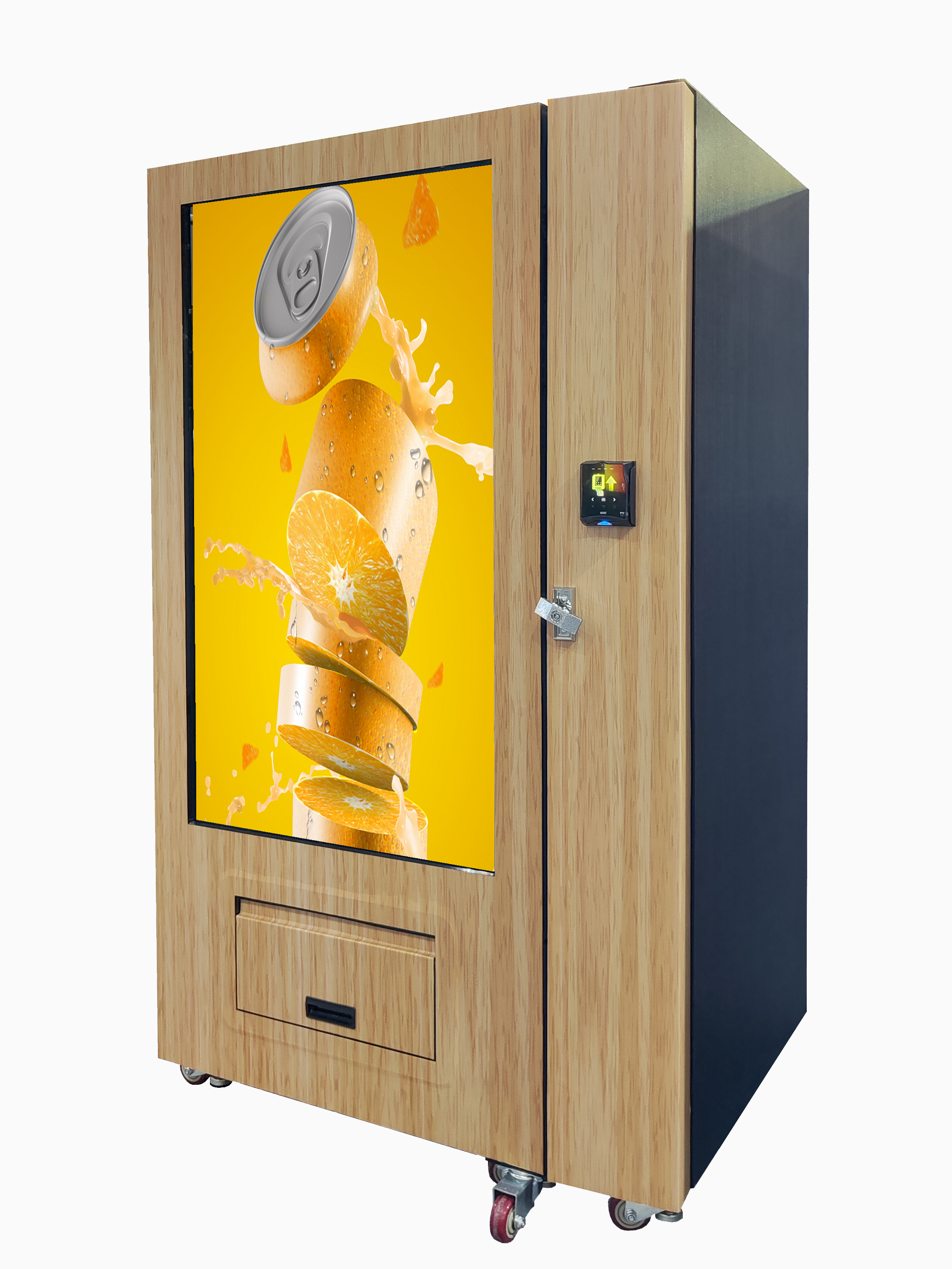 Full Big Touch Screen Snacks Drinks Beers Vending Machine with Automatic Elevator