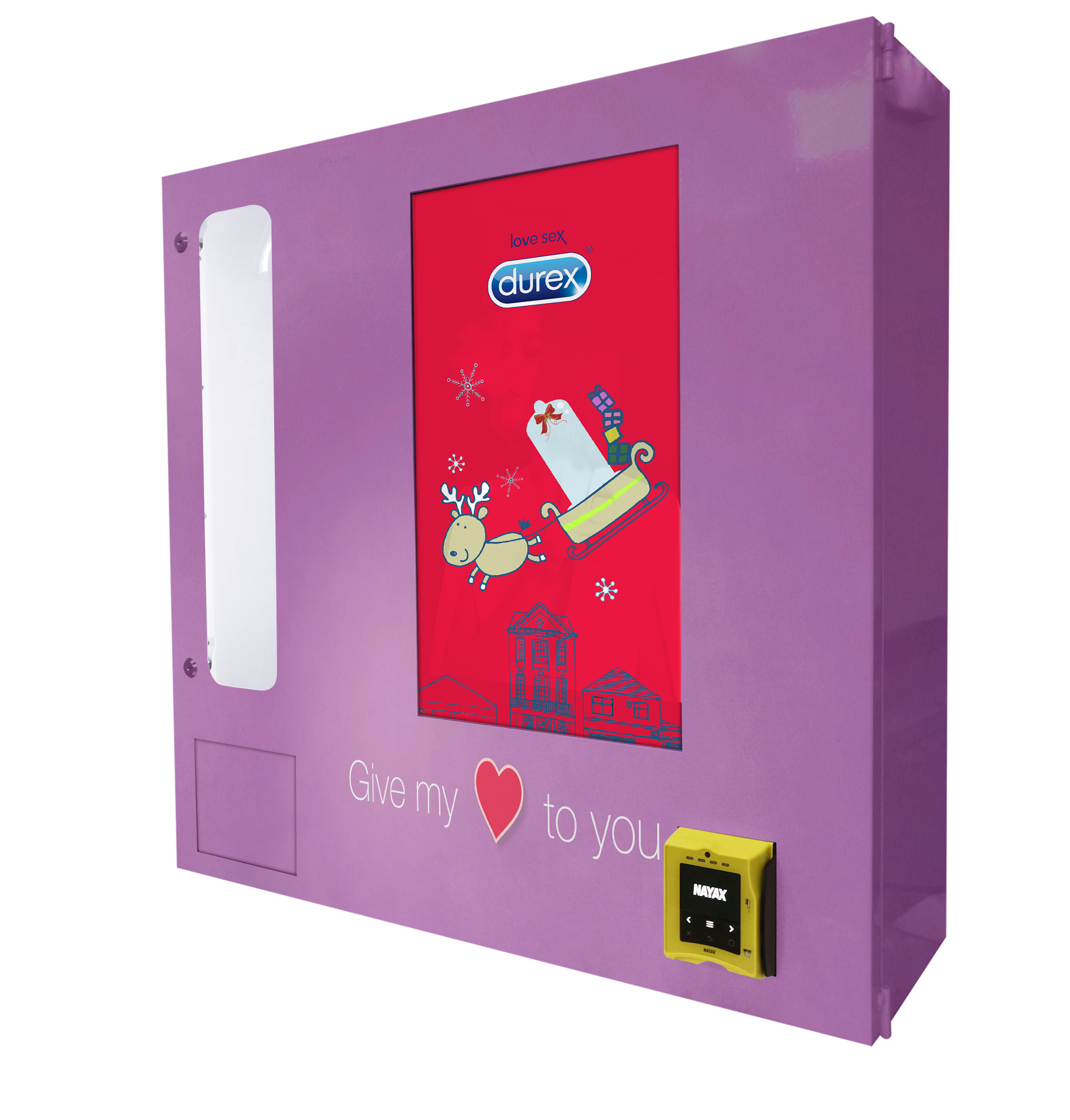 Nail Art Vending Machine Wall Mounted Design Vending Machine with Card Reader on Sale