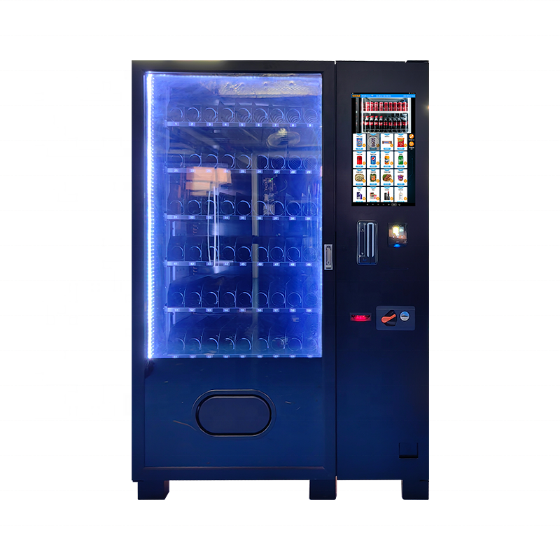 Innovative Big Capacity Snacks Vending Machine Packaging Bubble Tea Vending Machine