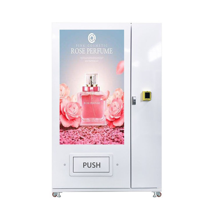 For Shopping Mall 55 inch Touch Screen Lipstick Perfume Cosmetics Eyelash Vending Machine