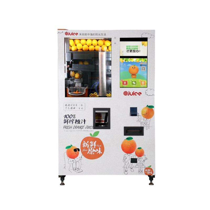 Micron New Arrival Orange Juice Vending Machine with Bill Card Reader Orange Juicer Machine