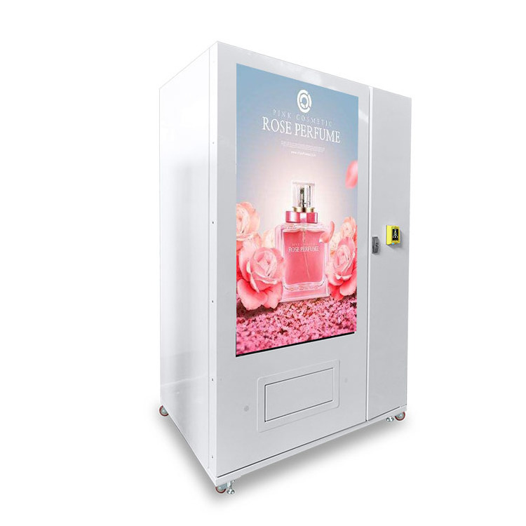 For Shopping Mall 55 inch Touch Screen Lipstick Perfume Cosmetics Eyelash Vending Machine