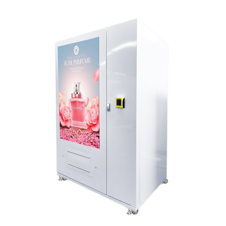 For Shopping Mall 55 inch Touch Screen Lipstick Perfume Cosmetics Eyelash Vending Machine