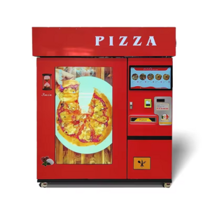 2024 Automatic Heating Food Smart Robot Pizza Vending Machine with Card Reader for Sale