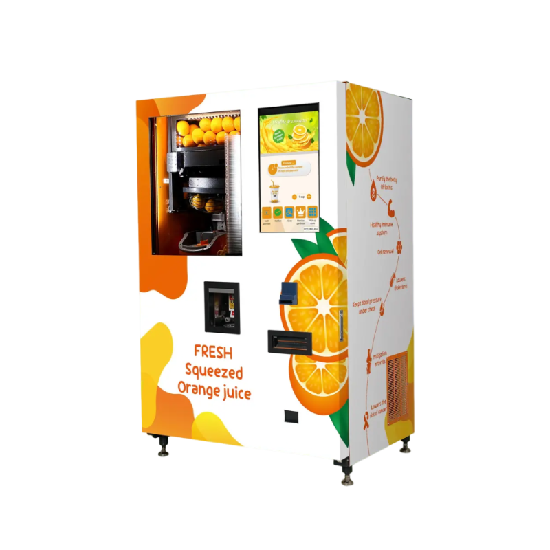 Micron New Arrival Orange Juice Vending Machine with Bill Card Reader Orange Juicer Machine