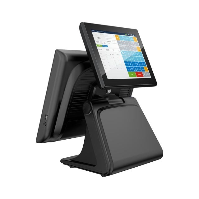 Factory price pos cash register pos machine all in one 15 inch  touch screen pos systems windows