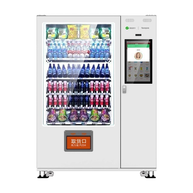 Custom pringles vending machine outdoor vending machine milk tea vending machine