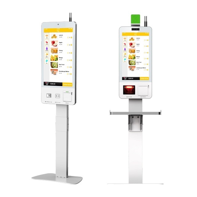 Android  OS Windows OS self service payment kiosk machine hotel self check in self service vending kiosk 21.5 inch 32inch