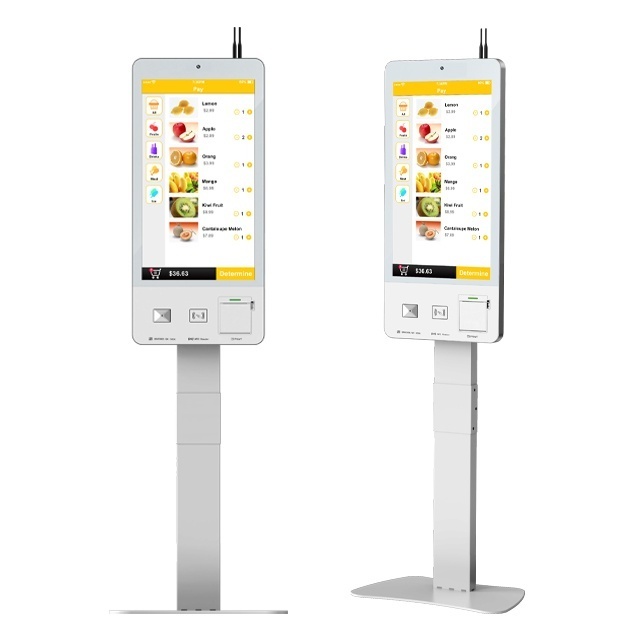 Android  OS Windows OS self service payment kiosk machine hotel self check in self service vending kiosk 21.5 inch 32inch