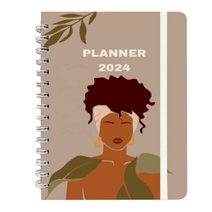 2023-2024 Custom Journal Manufacturers Printing Daily Planner 8.5*11 inch Organizer With Myer Tabs Daily Planner Journal