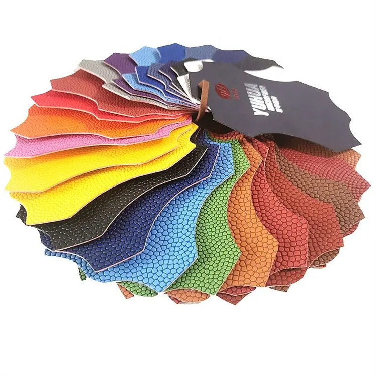 1.5Mm Colored Suede Microfiber Leather Fabric Artificial Leather Non Woven Embossed Pu Leather For The Basketball Earth Print