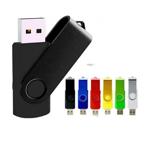 USB Flash Drive Memory Stick PenDrives Wholesale 128GB 64GB 32GB 16GB 8GB 4GB 2GB 1GB 128MB Swivel U Disk USB Stick With Logo