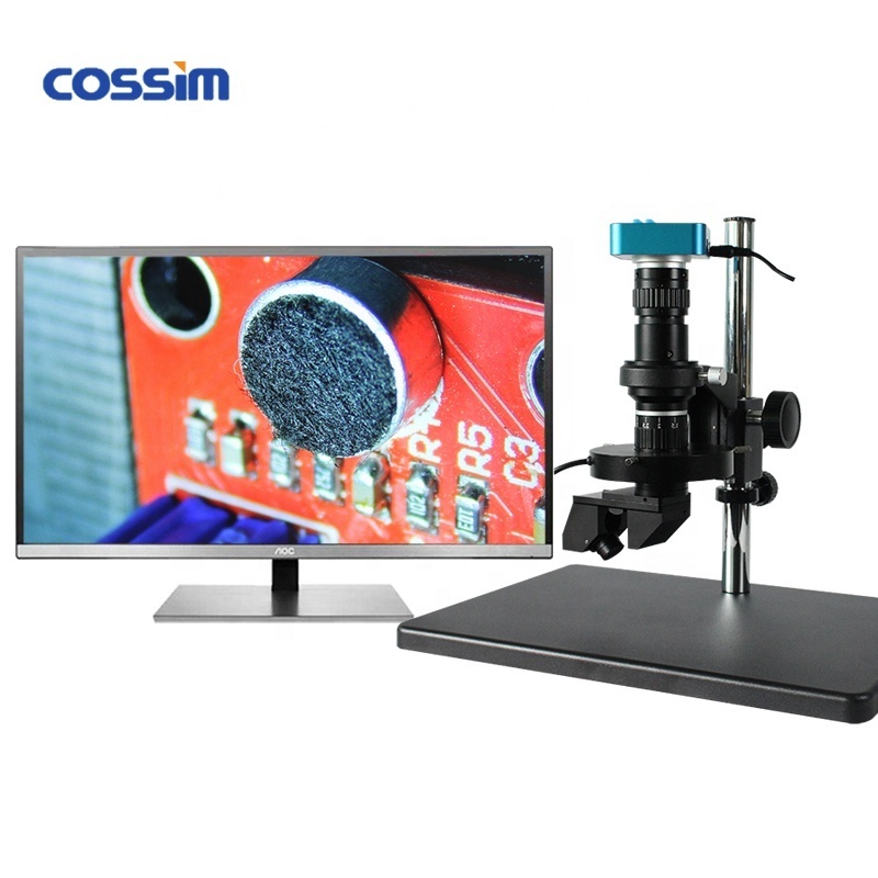 ATE-5 3D Manual Monocular Digital Video Stereo Microscope with HDMI 1080P Camera