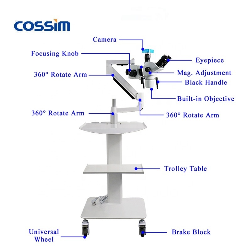 VMS103CD Dental Microscope Operating Microscope with 16MP Camera