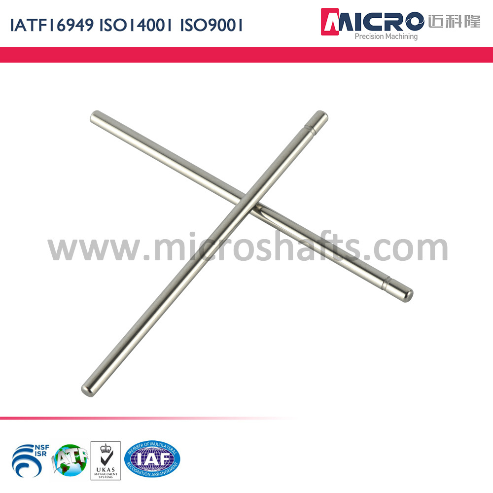 Stainless steel machining precision CNC lathe turning solid steel shaft Micro Pin Dowel motor shaft Steel Spline  Gear Shaft