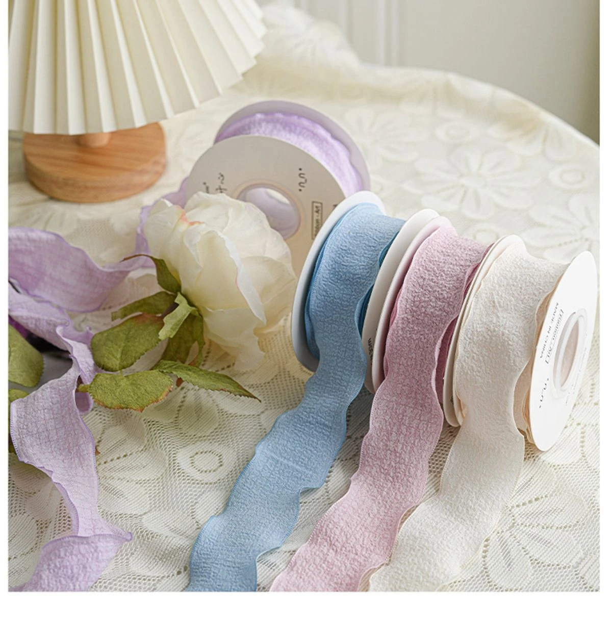 4 CM Polyester Grosgrain Ribbons Party Decor DIY Sewing Craft For Making Hair Bows Ribbon For Wedding Birthday Party Decor Gifts