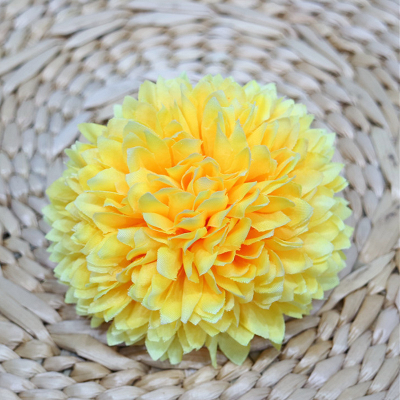 Wholesale DIY 8cm Artificial Dandelion Flowers Head Artificial Silk Flowers &Wreaths Wedding Bouquets for Wedding Decoration