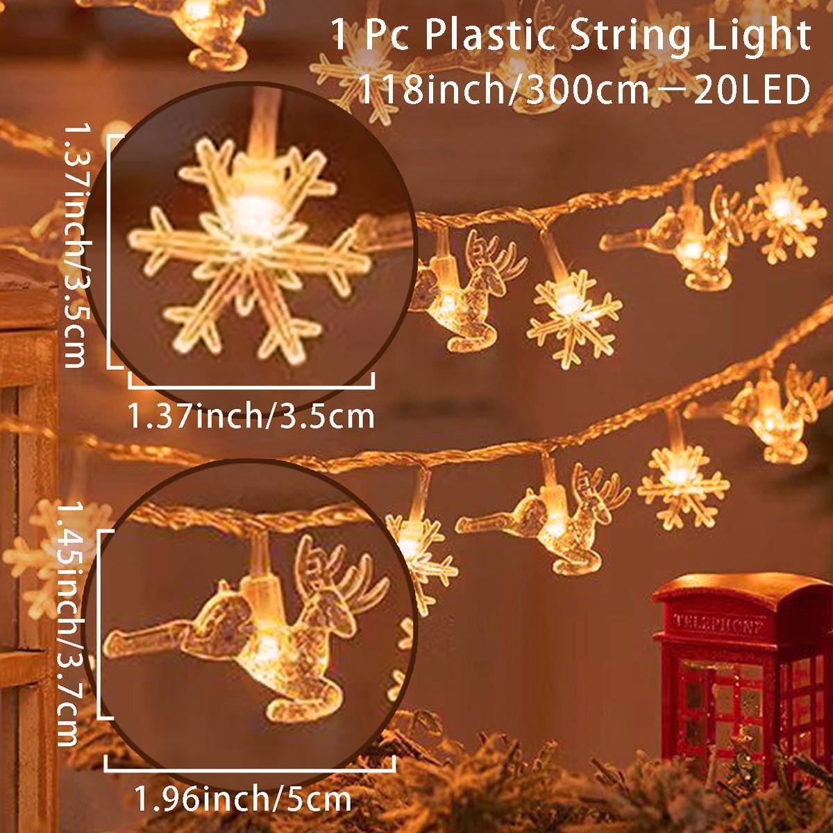 1.5m 3m Christmas Tree star String Lights Christmas Decorations 2023 for Home Xmas Ornaments indoor outdoor Navidad New Year