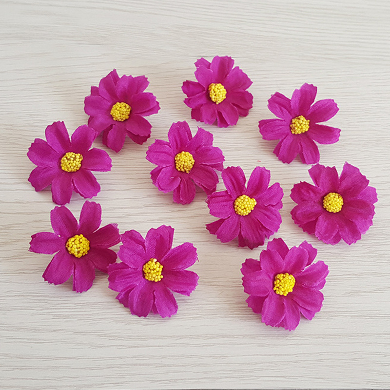 DIY Artificial Flower Bulbs Seeds Daisy Flowers Head Decorative Flowers&Wreaths Headwear Wedding Party Decoration Wholesale 2021