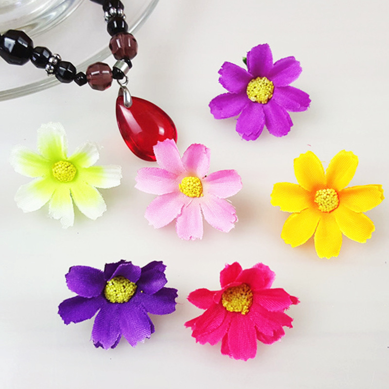 DIY Artificial Flower Bulbs Seeds Daisy Flowers Head Decorative Flowers&Wreaths Headwear Wedding Party Decoration Wholesale 2021