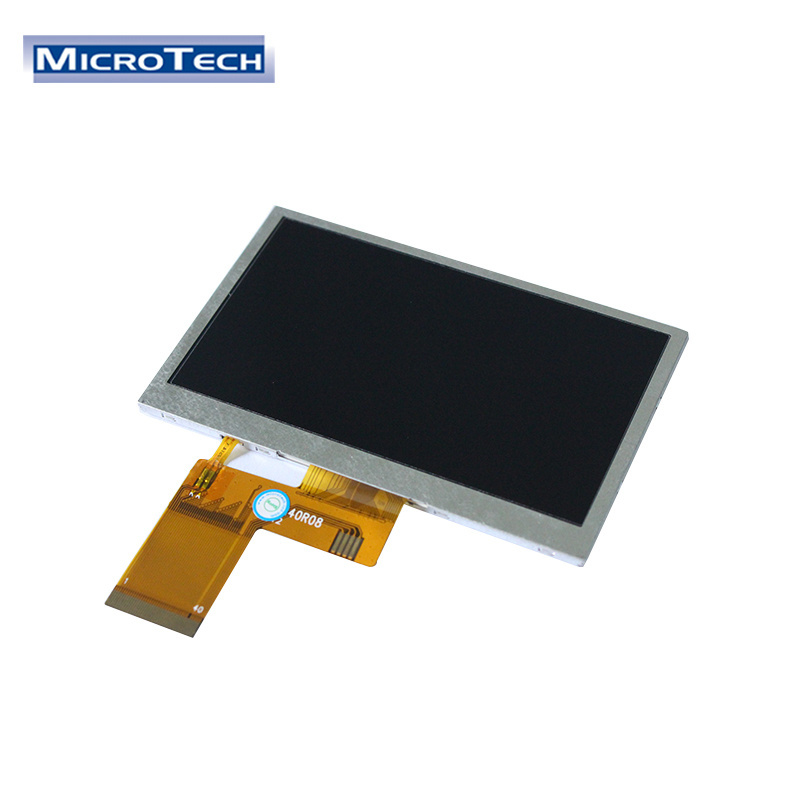 Custom 480 x 272 High Brightness RGB I/F 40Pin LCD Display ST7283 4.3 inch TFT LCD