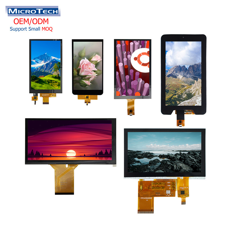 OEM 0.96 1.44 3.5 5 5.5 7 10.1 11.6 15.6 custom size lcd display screen with CTP Premium LCD Screen high brightness tft lcd