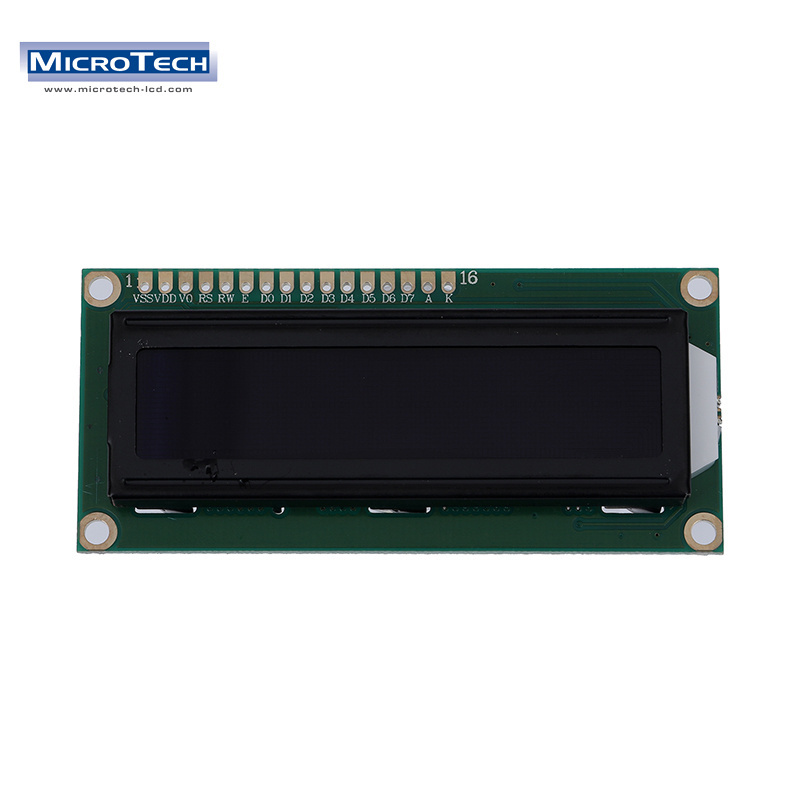 lcd 1602 i2c 16x2 dot matrix display module COB FSTN MPU interface black Yellow green LCD module