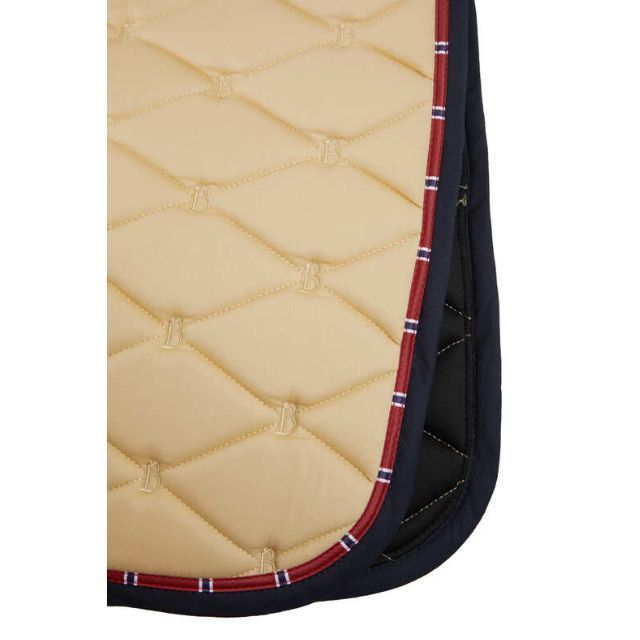 Soft cotton fabric Horse Riding All Purpose Dressage cut Saddle Pads Wholesale with Breathable quick-dry lining Dust repellent