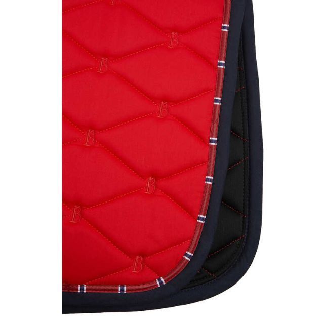 Soft cotton fabric Horse Riding All Purpose Dressage cut Saddle Pads Wholesale with Breathable quick-dry lining Dust repellent