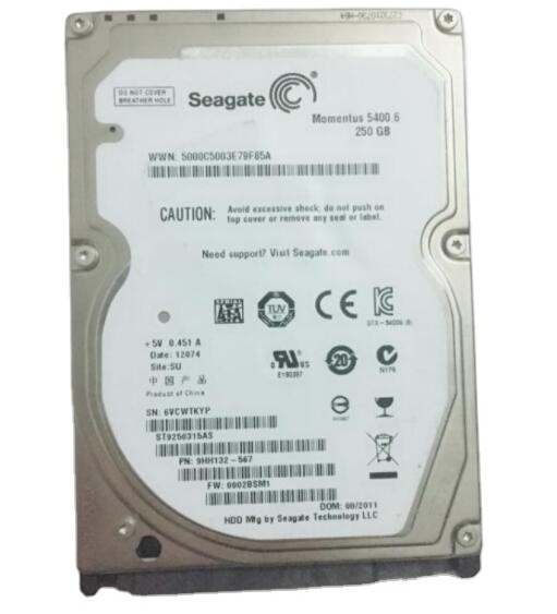 Refurbished 3.5Inch hard disk HDD 250GB 7200 Rpm SATA 6GB/S Hard Drive Disk For PC computer