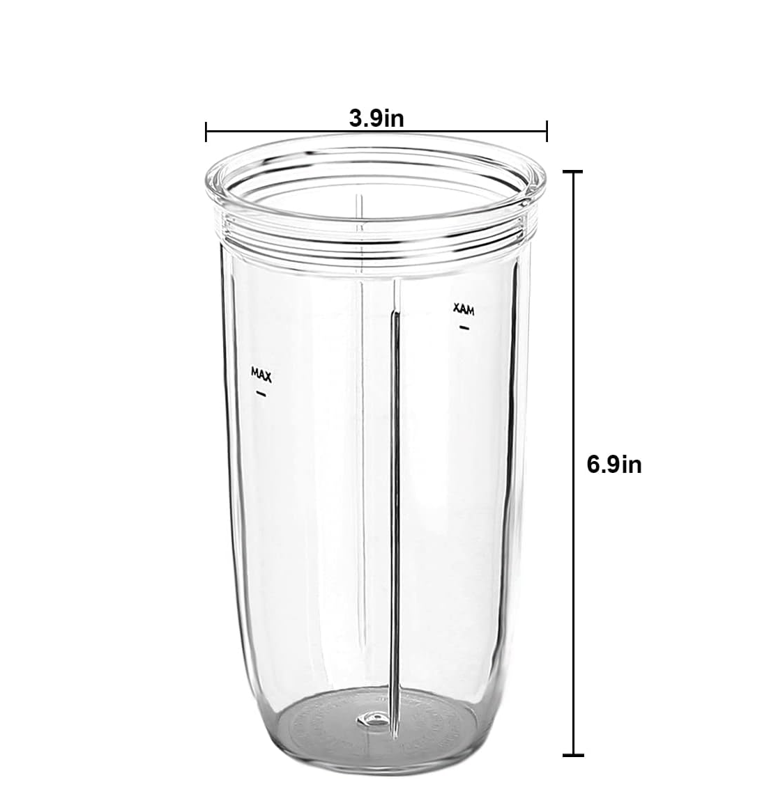 Replacement Parts cup 24oz with To-Go Lid for NutriBullets Blender Combo NutriBullets Pro 1000 and NutriBullets Select 2.0