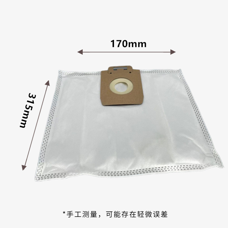 Replacement Dust Bag For Nilfisk Power Series 107407639/128389187/ELITE-P10 filter Bag Robot Vacuum Cleaner Parts Accessories