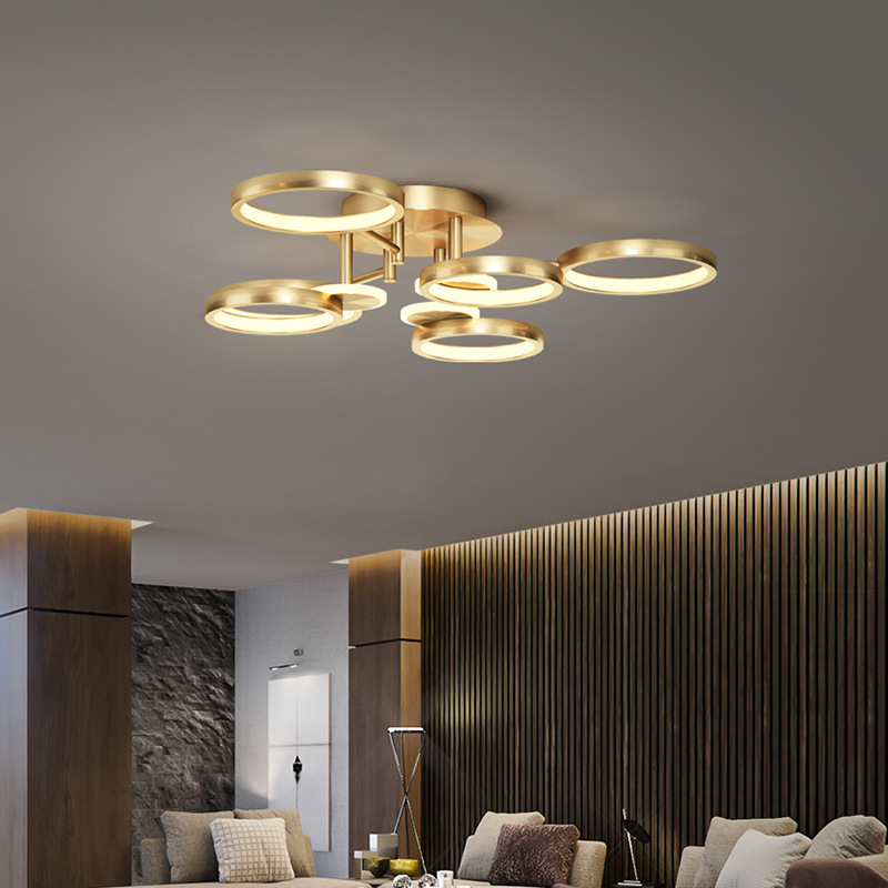 Hotel lighting hanging lamps chandelier nordic design pendant modern lamps pendant lights circle ceiling lights for home