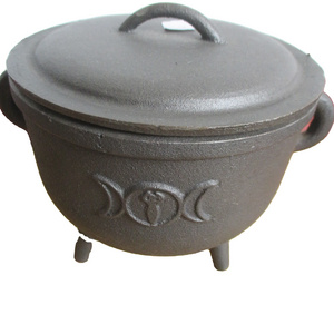 cast iron moon cauldron