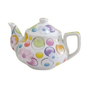 white ceramic teapot kettle