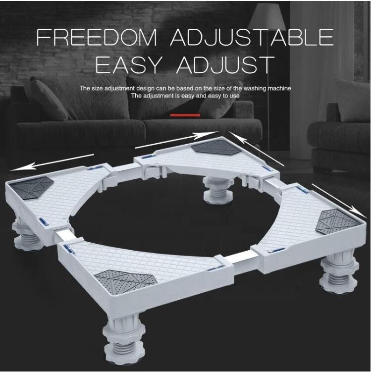 Hot Selling Adjustable Washing Machine Base Refrigerator Stand Moving Washing Machine Base Stand