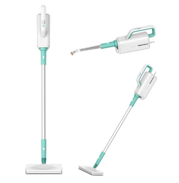 Household Portable Electric Steam Cleaning Floor Mop With Stand Up Holder Handheld Multi-function Steam Mops